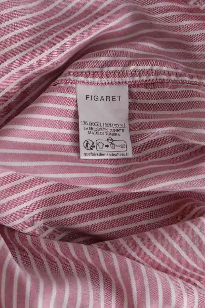 Chemise Figaret Rose en Synthétique