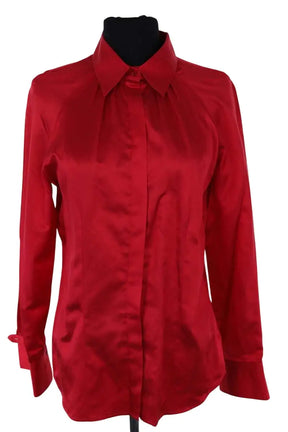Chemise Figaret Rouge en Coton, taille L - Seconde Main