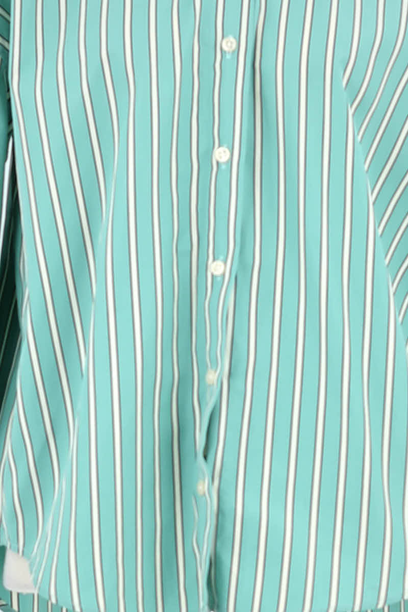 Chemise Figaret Vert en Coton