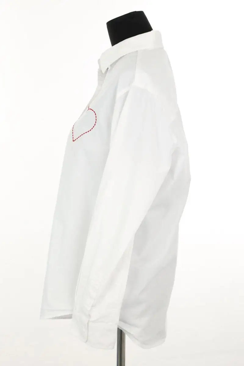 Chemise From Future Blanc en Coton
