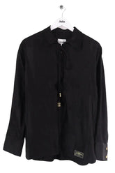 Chemise Ganni Noir en Synthétique, taille M - Seconde Main