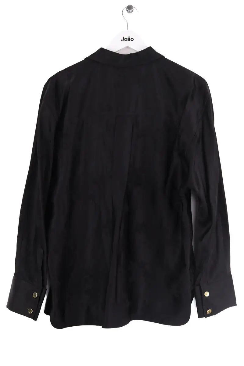 Chemise Ganni Noir en Synthétique