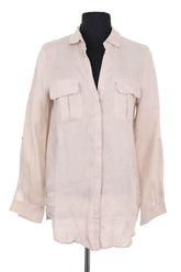 Chemise Gerard Darel Beige en Lin, taille M - Seconde Main