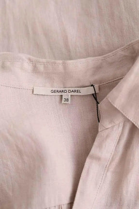 Chemise Gerard Darel Beige en Lin