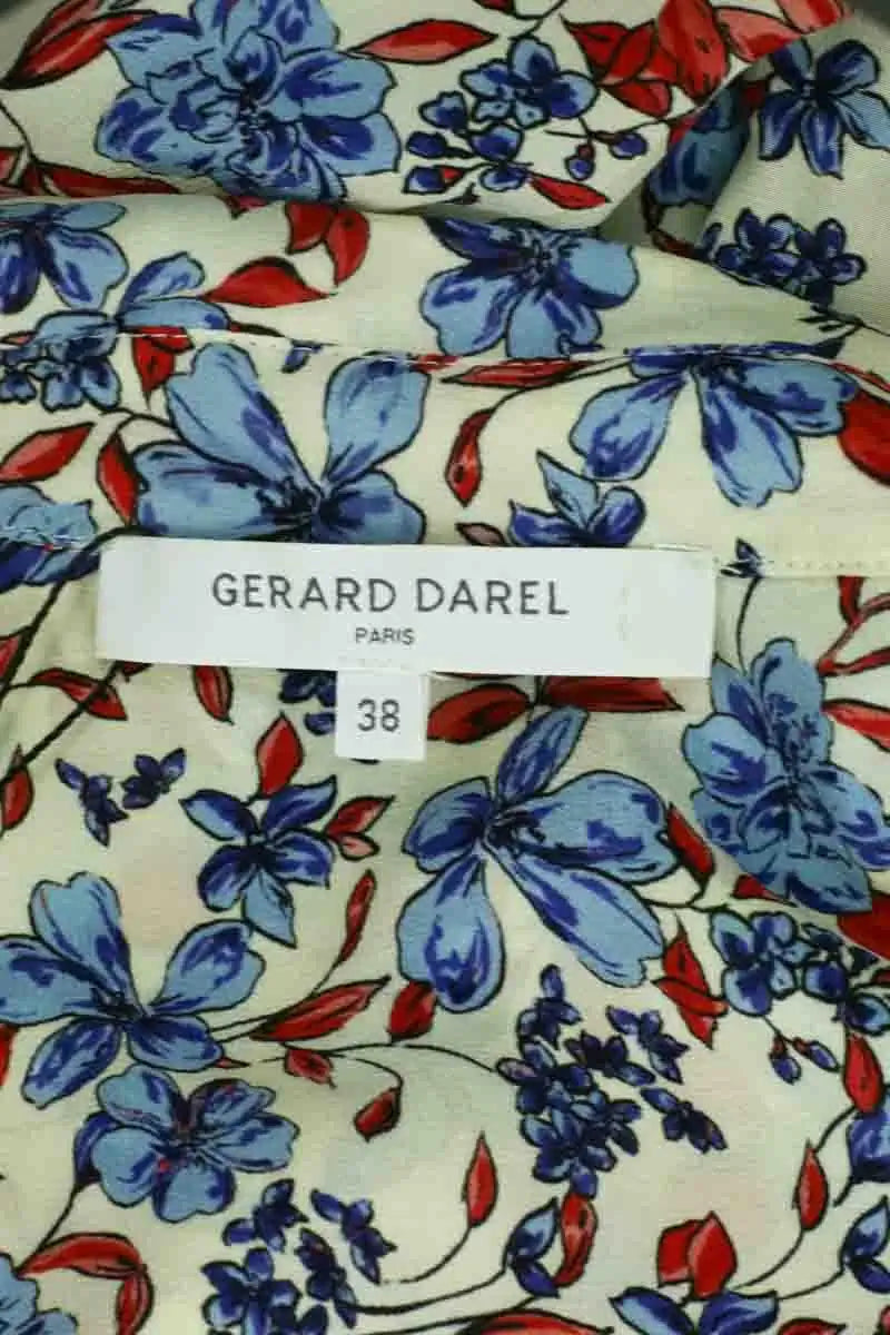Chemise Gerard Darel Beige en Soie