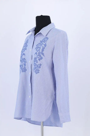 Chemise Gerard Darel Bleu en Coton