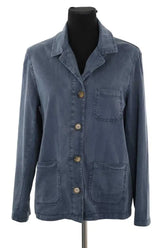 Chemise Gerard Darel Bleu en Coton, taille S - Seconde Main