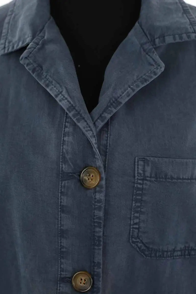 Chemise Gerard Darel Bleu en Coton