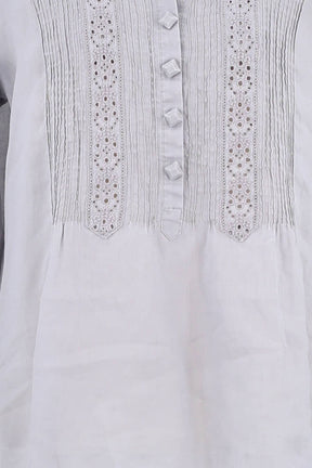 Chemise Gerard Darel Gris en Lin