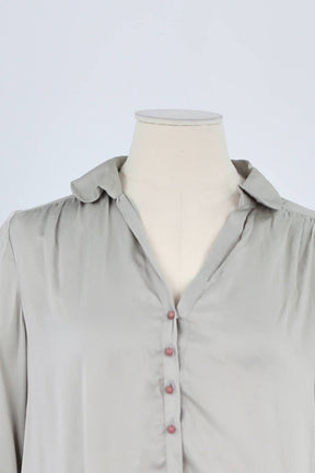 Chemise Gerard Darel Gris en Soie