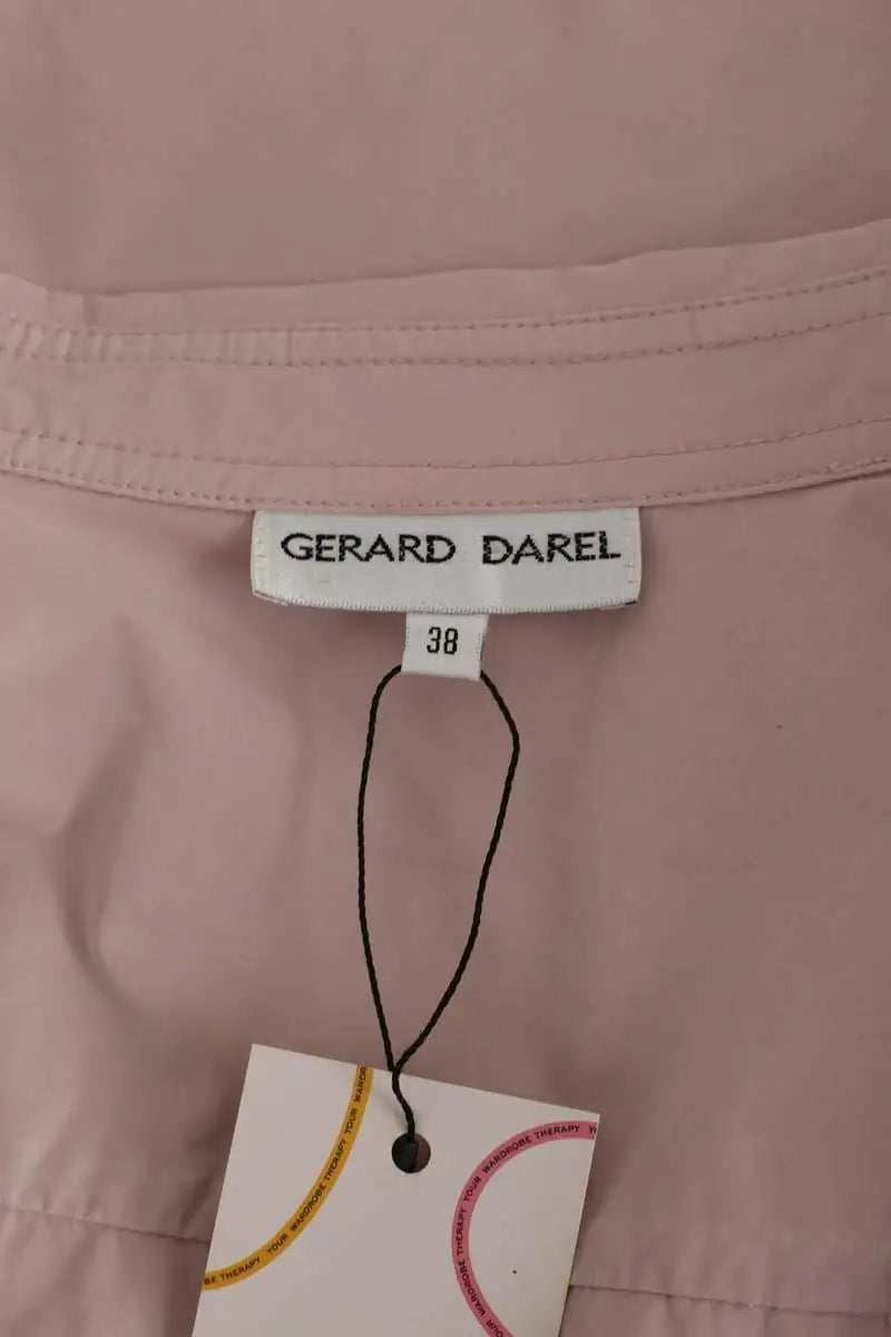 Chemise Gerard Darel Rose en Coton