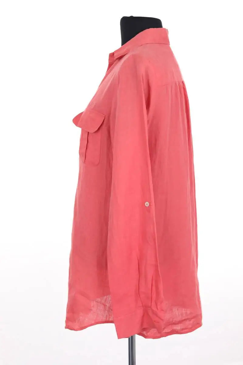 Chemise Gerard Darel Rose en Lin