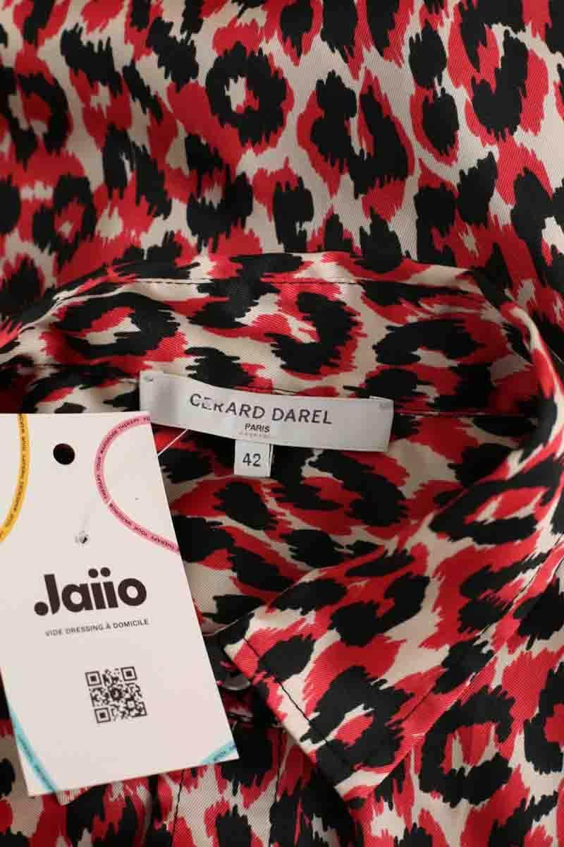 Chemise Gerard Darel Rouge en Synthétique