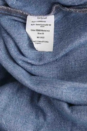 Chemise Gestuz Luvina Bleu en Coton