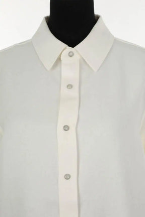 Chemise God's True Cashmere Blanc en Lin