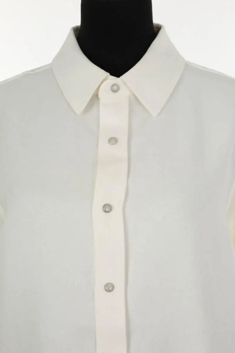 Chemise God's True Cashmere Blanc en Lin