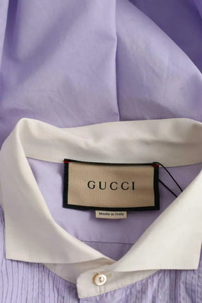 Chemise Gucci Violet en Coton