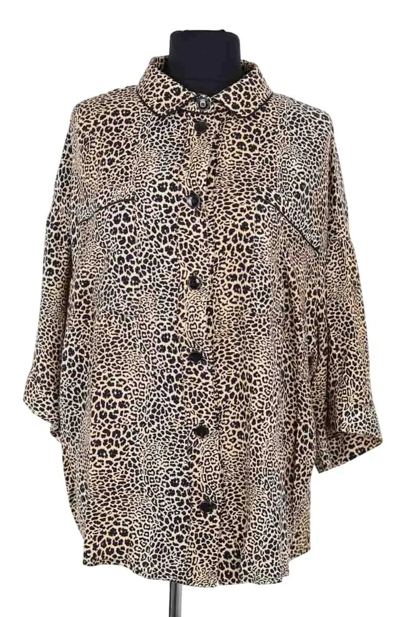 Chemise Heimstone Beige en Viscose, taille M - Seconde Main