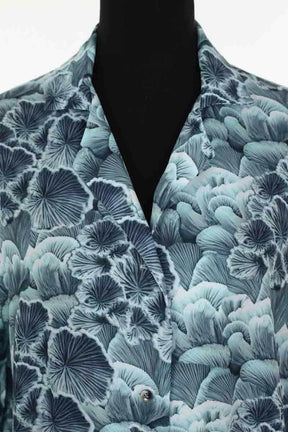 Chemise Heimstone Bleu en Polyester