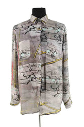 Chemise Heimstone Gris en Synthétique, taille S - Seconde Main