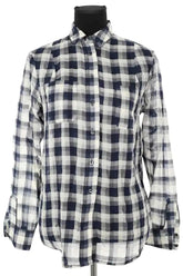 Chemise Heimstone Marine en Coton, taille XS - Seconde Main