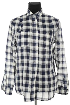 Chemise Heimstone Marine en Coton, taille XS - Seconde Main