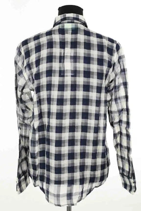 Chemise Heimstone Marine en Coton
