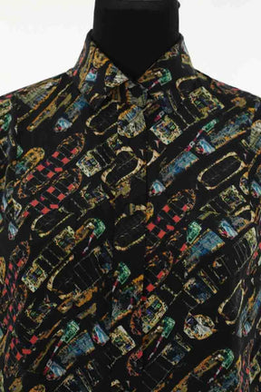 Chemise Heimstone Noir en Synthétique