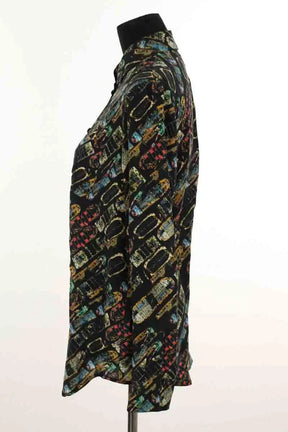 Chemise Heimstone Noir en Synthétique