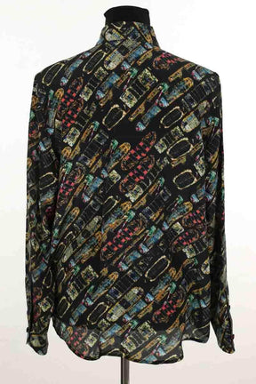 Chemise Heimstone Noir en Synthétique