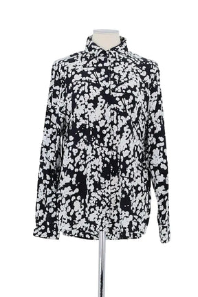 Chemise Hugo Boss Noir en Soie, taille M - Seconde Main