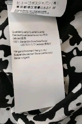 Chemise Hugo Boss Noir en Soie