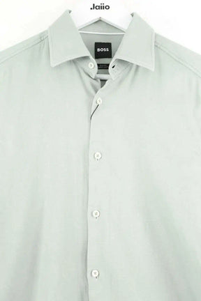 Chemise Hugo Boss Vert en Coton