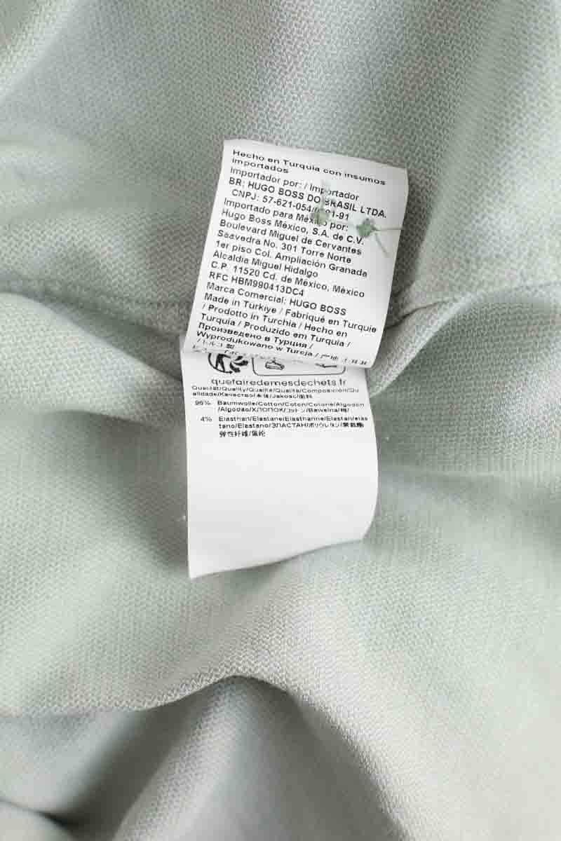 Chemise Hugo Boss Vert en Coton