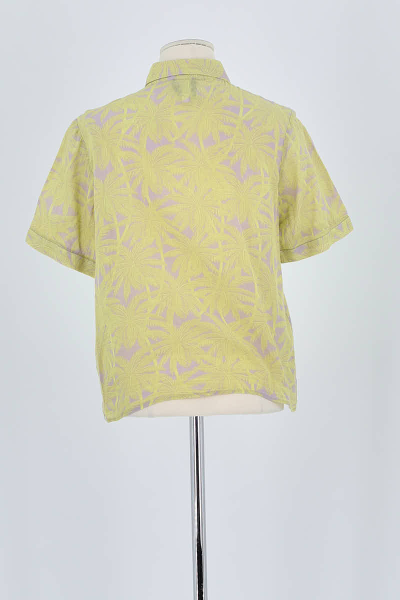 Chemise Idano Jaune en Coton