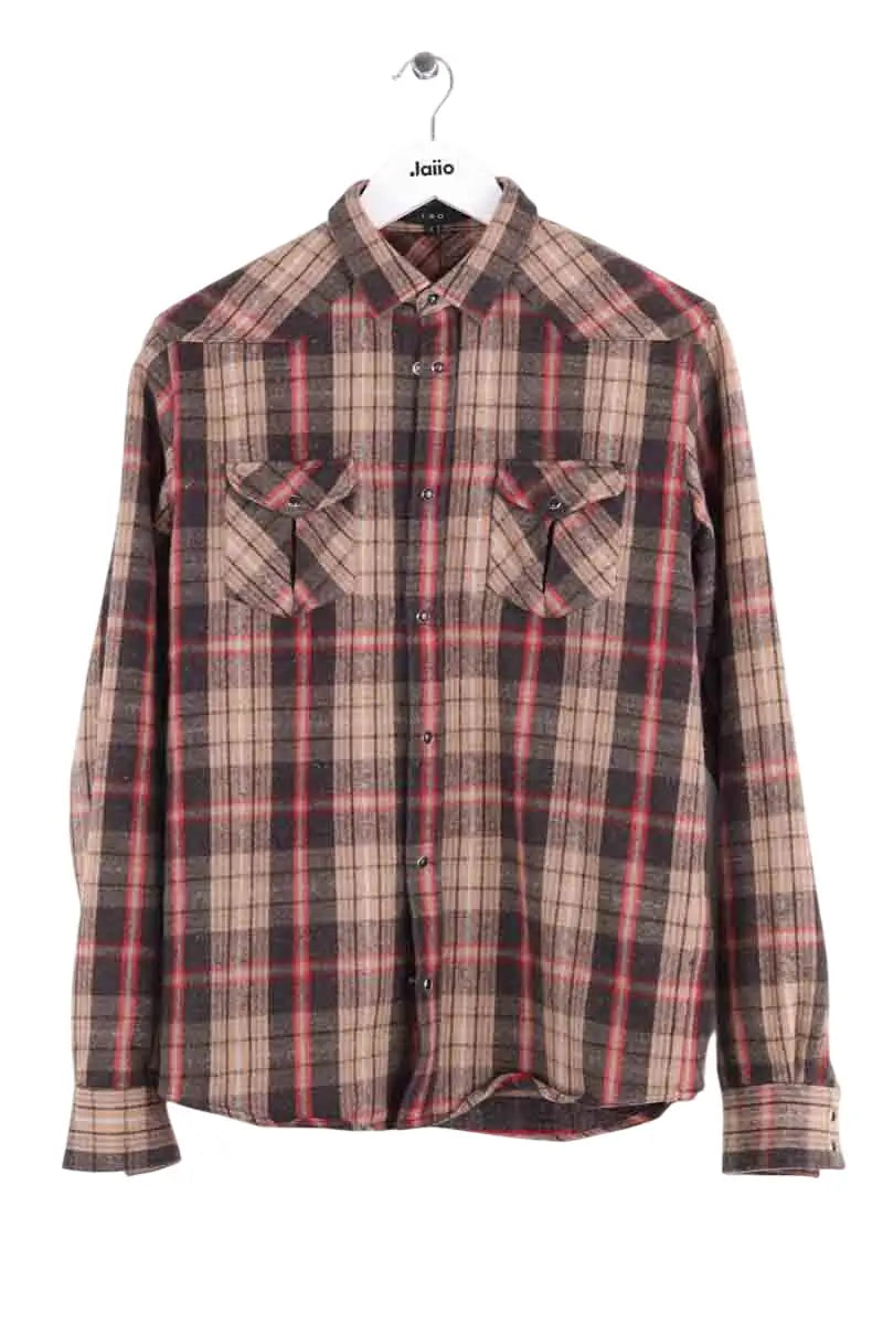 Chemise Iro Joel Marron en Coton, taille S - Seconde Main