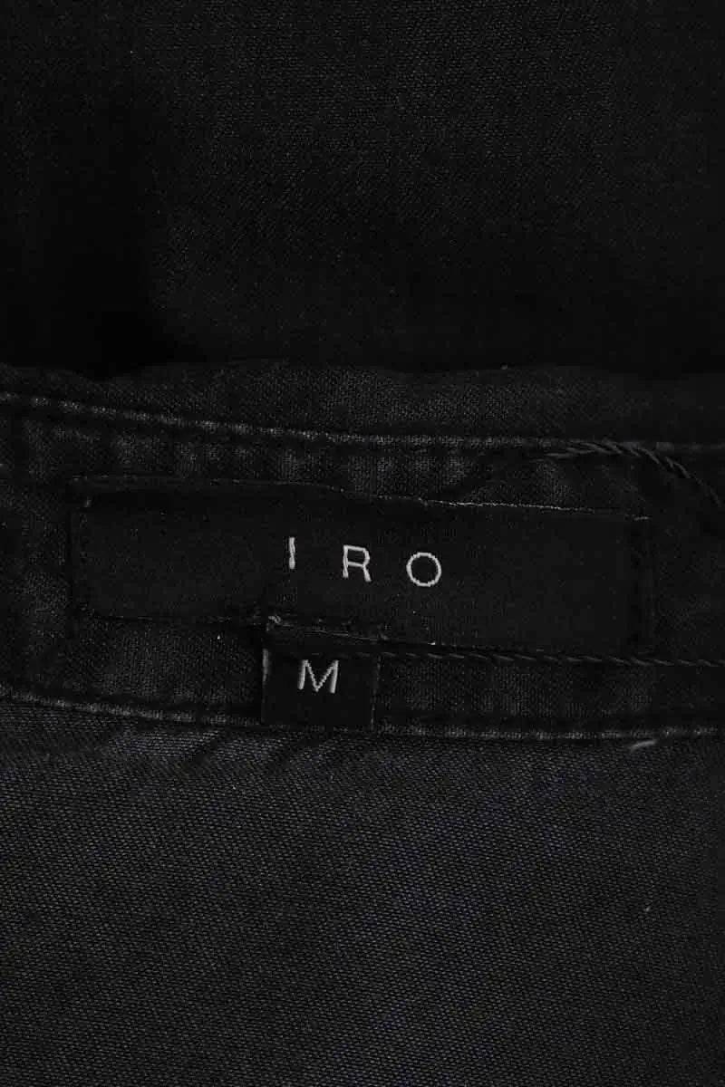 Chemise Iro Noir en Coton