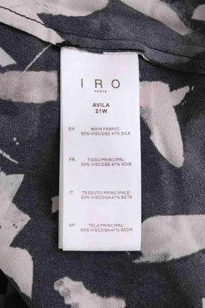 Chemise Iro Noir en Viscose
