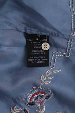 Chemise Isabel Marant Bleu en Soie