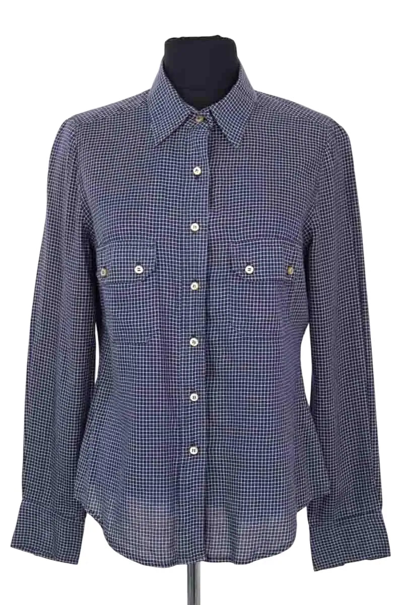 Chemise Isabel Marant Étoile Bleu en Coton, taille L - Seconde Main
