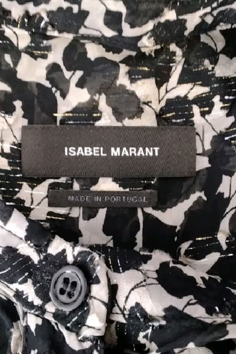 Chemise Isabel Marant Noir en Viscose
