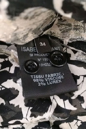 Chemise Isabel Marant Noir en Viscose