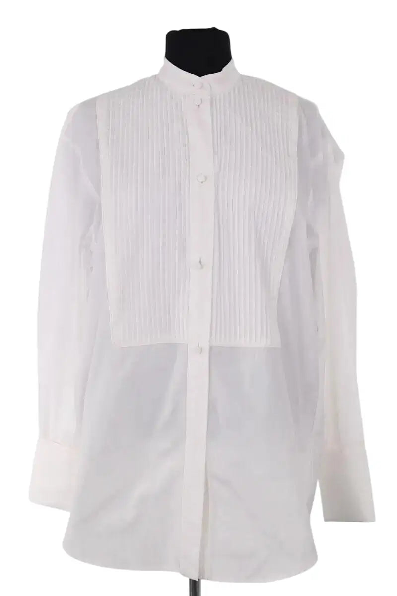 Chemise Isabel Marant Ramsey Blanc en Coton, taille XS - Seconde Main
