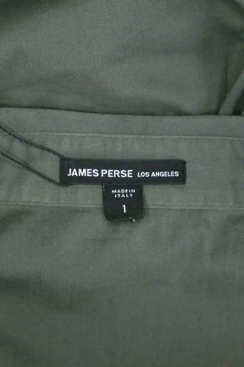 Chemise James Perse Kaki en Coton