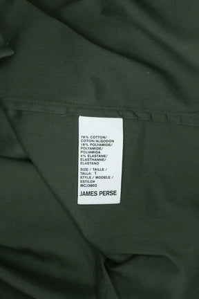 Chemise James Perse Kaki en Coton
