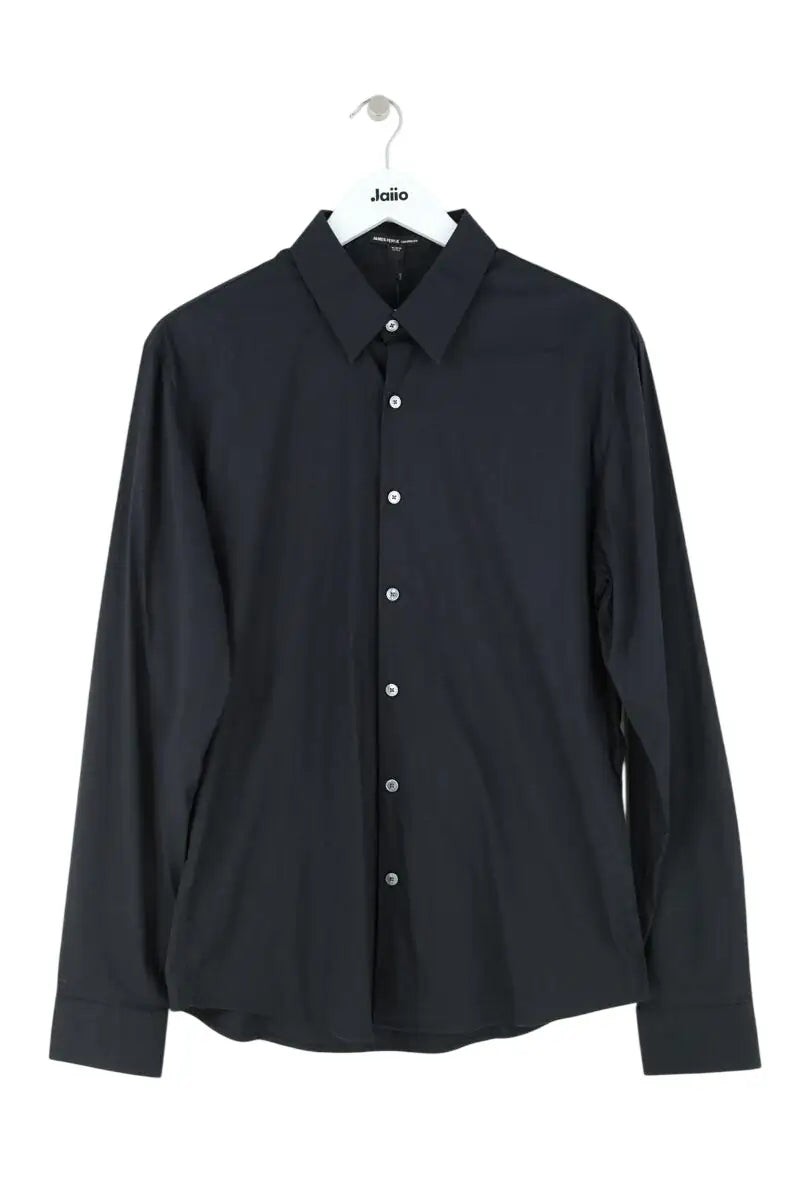 Chemise James Perse Noir en Coton, taille S - Seconde Main