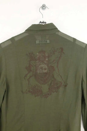 Chemise Jean Paul Gaultier Kaki en Viscose