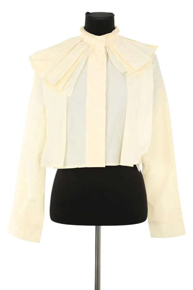Chemise Jil Sander Beige en Synthétique, taille M - Seconde Main