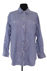 Chemise Jil Sander Bleu en Coton, taille S - Seconde Main