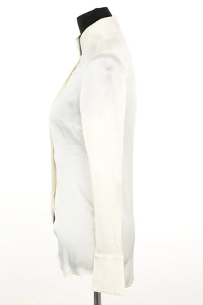 Chemise Karl Lagerfeld Ecru en Synthétique